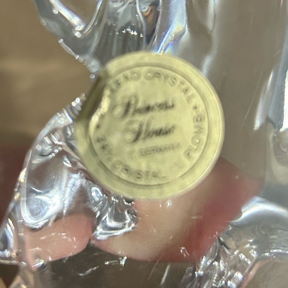 Princess House Crystal dog figure- paperweight-decor-or gift-preloved - Picture 5 of 9